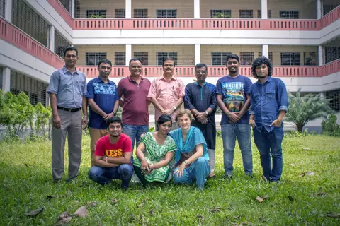 Honorble Chairman, Rev. Asa Michael Kain is with the Team after an official staff retreat. 